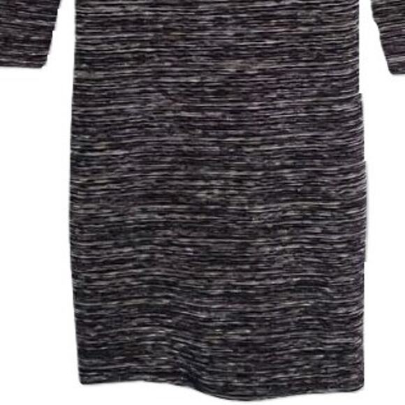 Lily Rose Dress Womens Size XL Gray Blue Sheath Pencil Shimmer Stretch Pullover - Picture 5 of 8